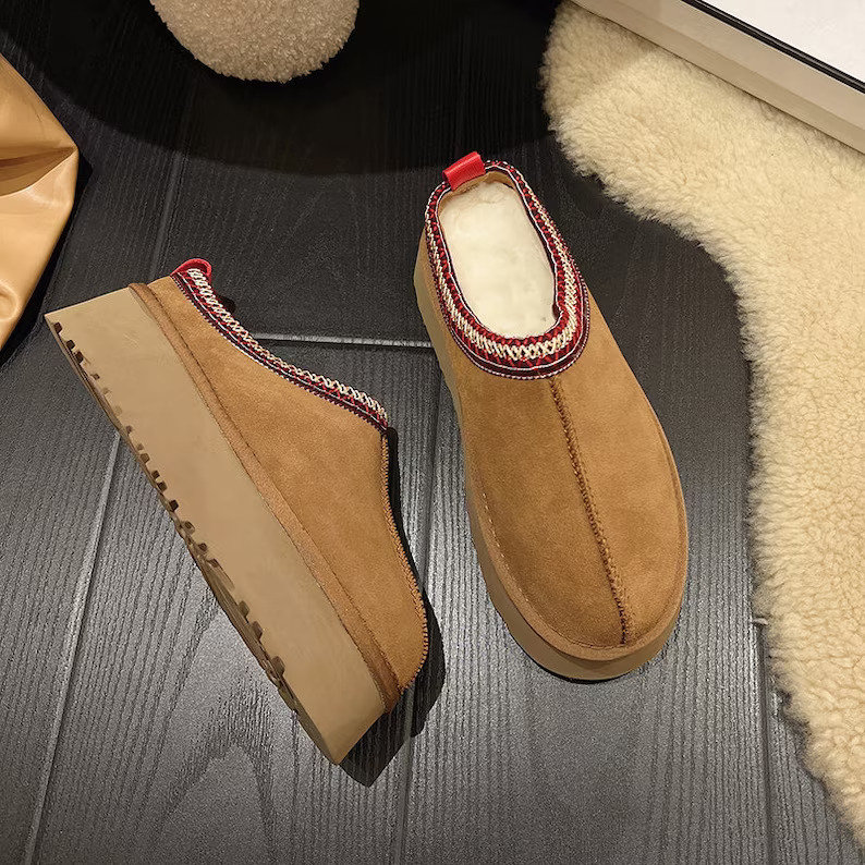 Stay Warm and Stylish with Winter Suede Slippers