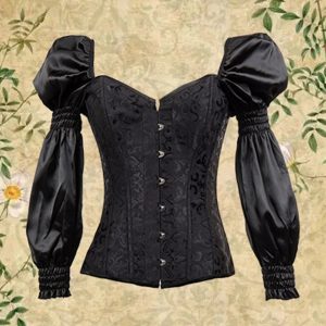 Steampunk Corset Overbust in Gothic Style