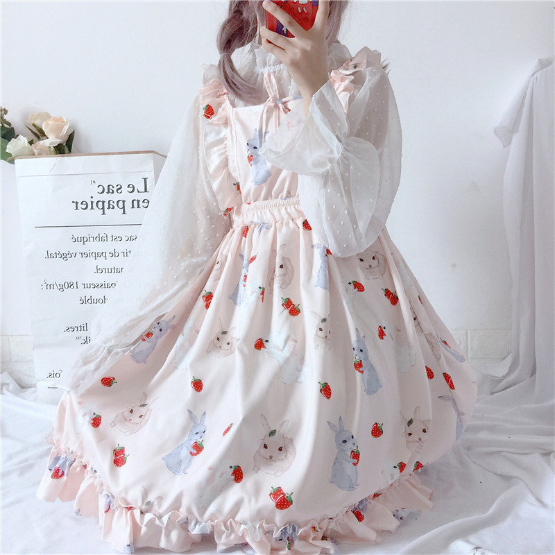 Strawberry Lolita Dress - Sweet Japanese Fashion