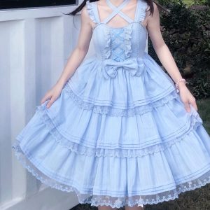 Stunning Beige Fairy Lolita Dress for Enchanting Occasions