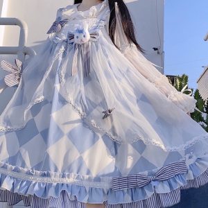 Stunning Blue Lolita Fairy Dress - Enchanting and Elegant