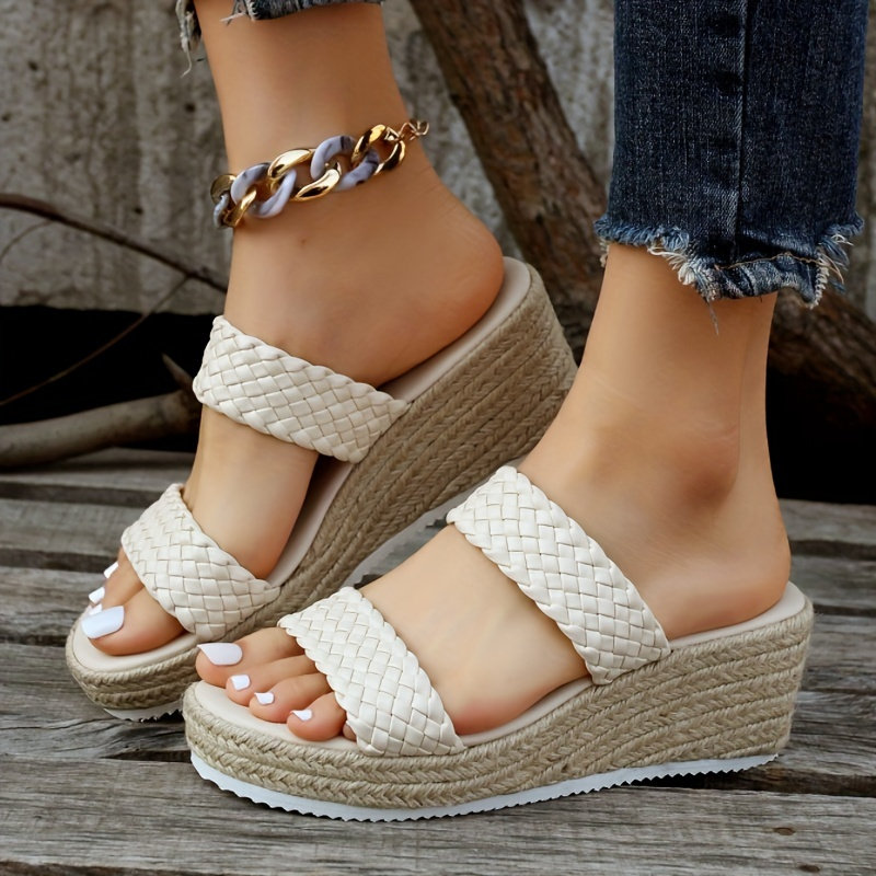 Stylish Women's Y2K Wedge Espadrille Sandals