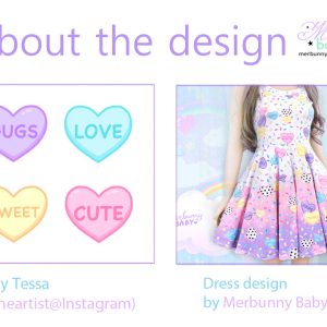 Sweethearts - Pastel Sweet Harajuku Skater Dress