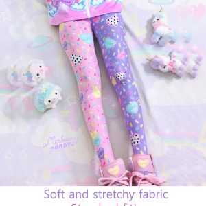 Sweethearts Fairy Kei Leggings/Tights - Y2K Clothing