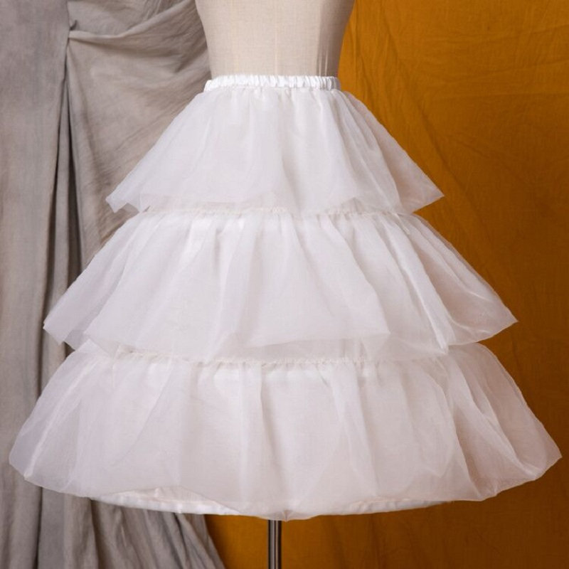 Ultra Fluffy White Lolita Petticoat for Women