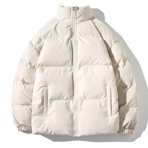 Unisex Thermal Puffer Jacket - Fall/Winter Coat