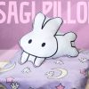 Usagi Plush Satin Bunny Pillow - Kawaii Aesthetic Anime Bedroom Décor