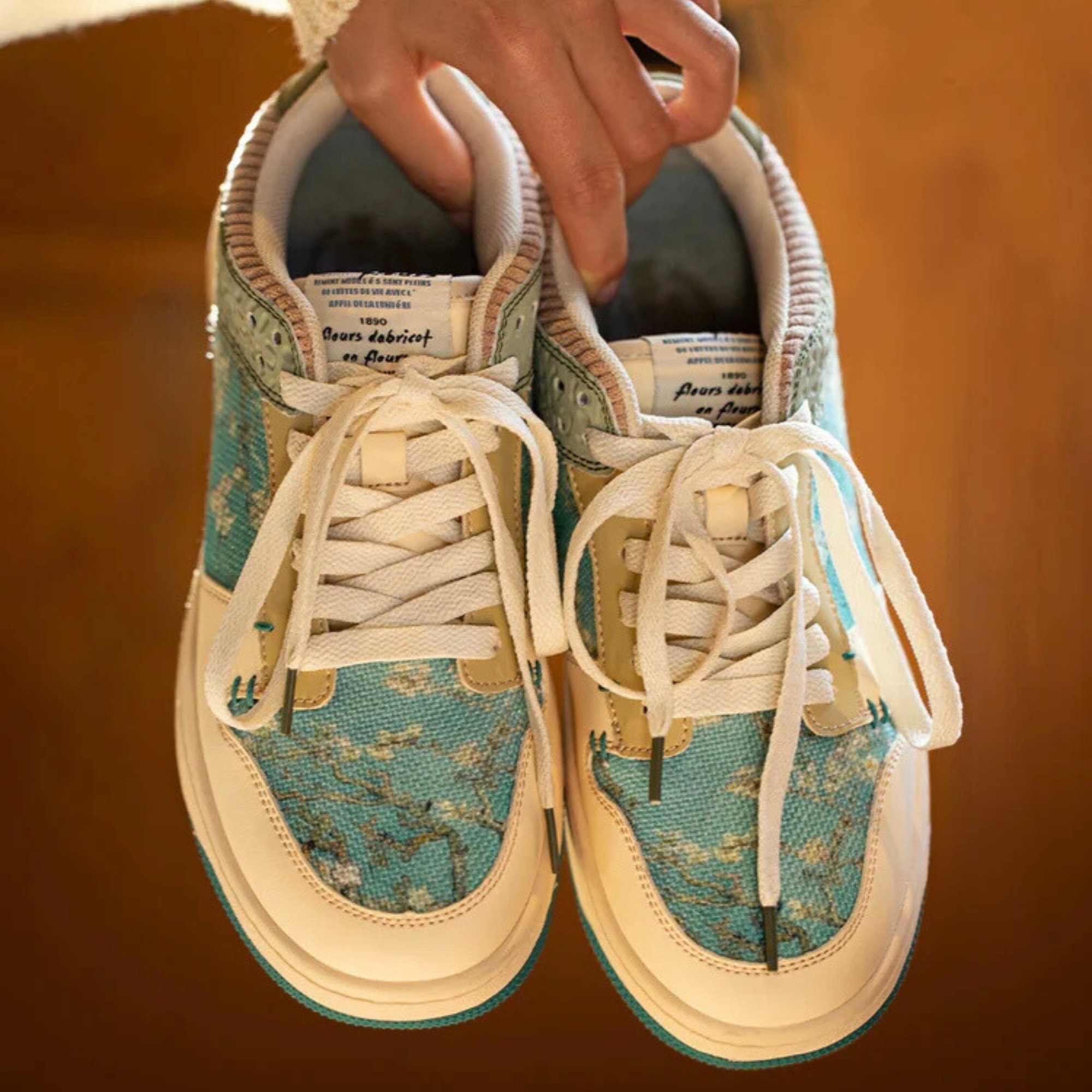 Van Gogh Almond Blossoms Art Sneakers