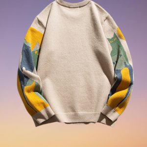 Vintage Cats Sweater | Gender-Neutral Adult Hoodie