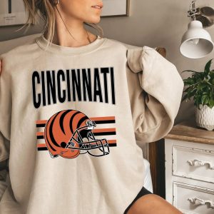 Vintage Cincinnati Bengals Football Crewneck Sweatshirt