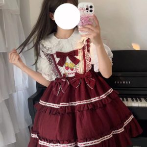 White Bubble Sleeve Lolita Shirt