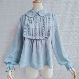 White Cotton Spring Summer Loose Boho Elegant Women Shirt