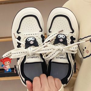 White Fairy Platform Harajuku Kawaii Unisex Adult Sneakers