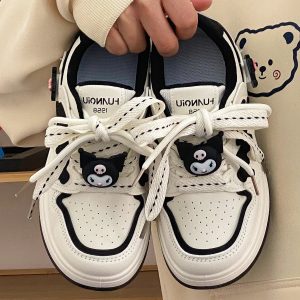 White Fairy Platform Harajuku Kawaii Unisex Adult Sneakers