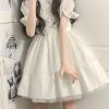 White Lace Lolita Dress