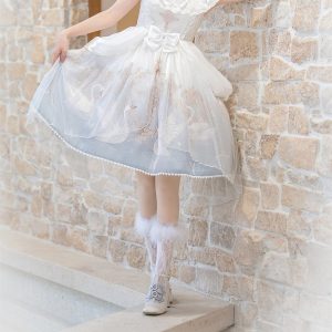 White Swan Lolita Dress - Kawaii Princess Style