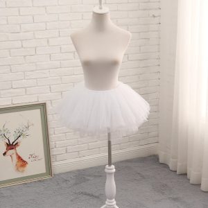 White Tulle Petticoat for Bridesmaids and Girls