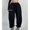 Women's Gray Jogging Sweatpants - Y2K Harajuku Streetwear