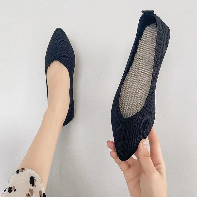 Women's Lightweight Knit Slip-on Casual Shoes