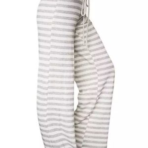 Y2K Baggy Striped Pyjama Bottoms