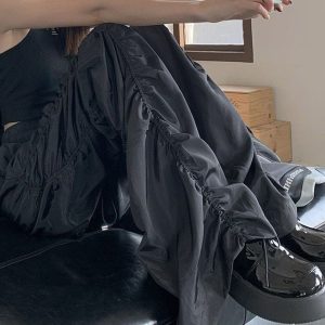 Y2K Baggy Wide Leg Streetwear Pants