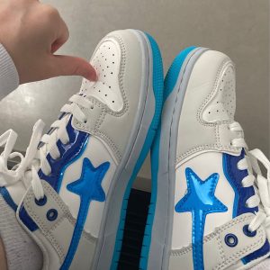 Y2K Blue BAPE STA Shoes - Iconic Fashion Statement