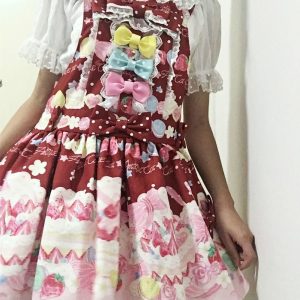 Y2K Clothing: Short Sleeve Lolita Blouse