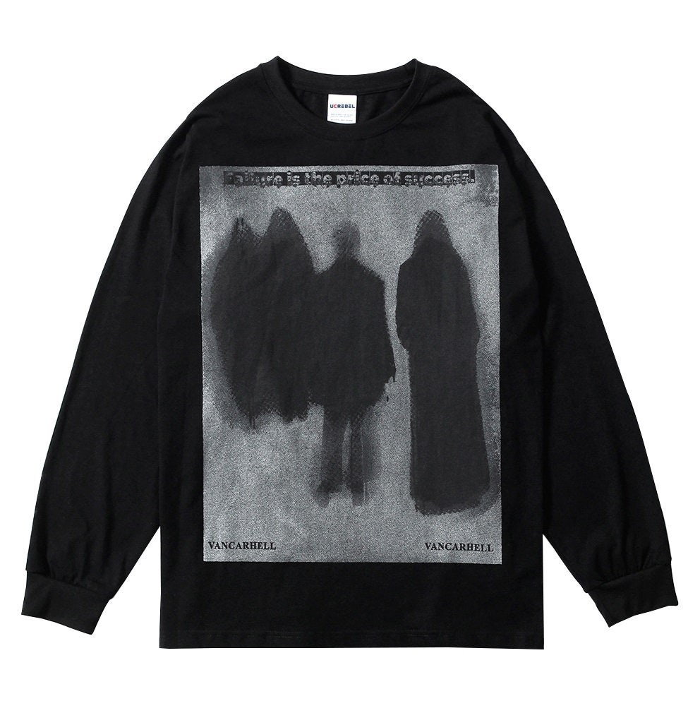 Y2K Demon Graphic Print Oversized Sweatshirt - Punk Rock Gothic Style