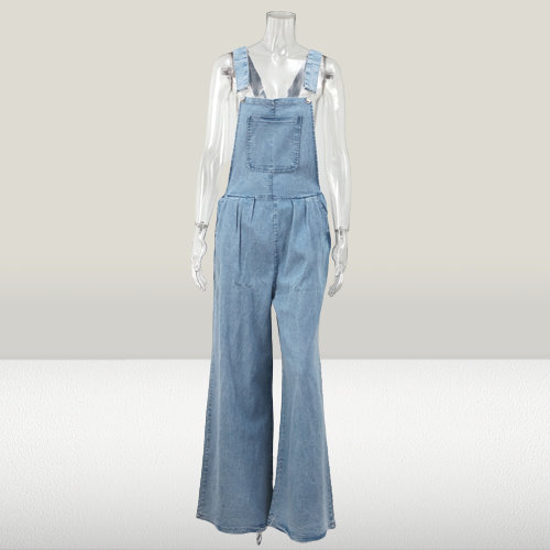 Y2K Denim Overalls Jumpsuit for Women