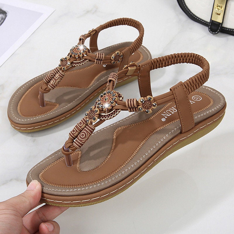 Y2K Ethnic Bohemia Sandals for Women