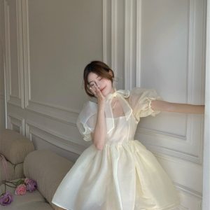 Y2K Full Tulle Fairy Dress for Women