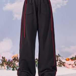 Y2K Gothic Hippie Baggy Pants - Streetwear Jogging Trousers