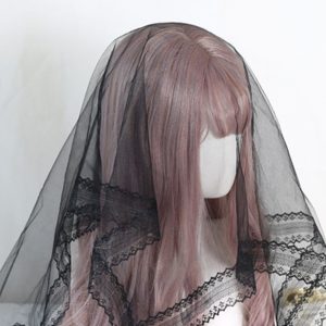 Y2K Gothic Lace Headdress for Party Costume Cosplay