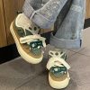 Y2K Green Platform Sneakers - Harajuku Kawaii Shoe