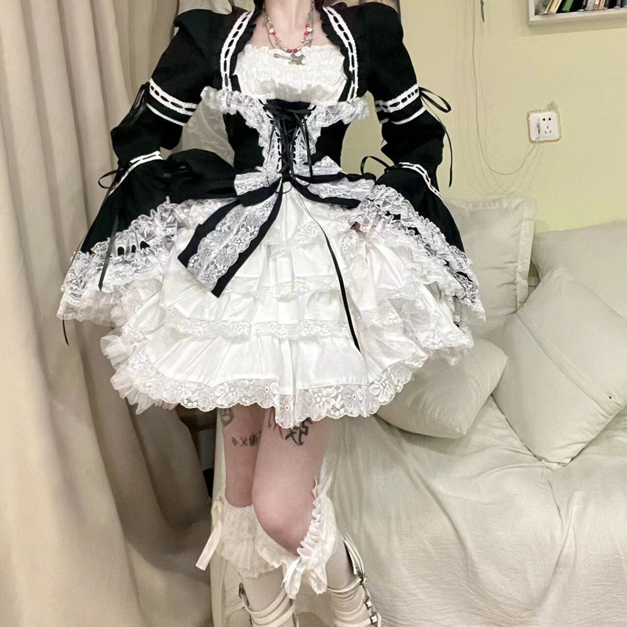 Y2K Halloween Lolita Party Dress