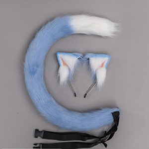 Y2K Kawaii Cat Ear Headband - Handmade Furry Ears