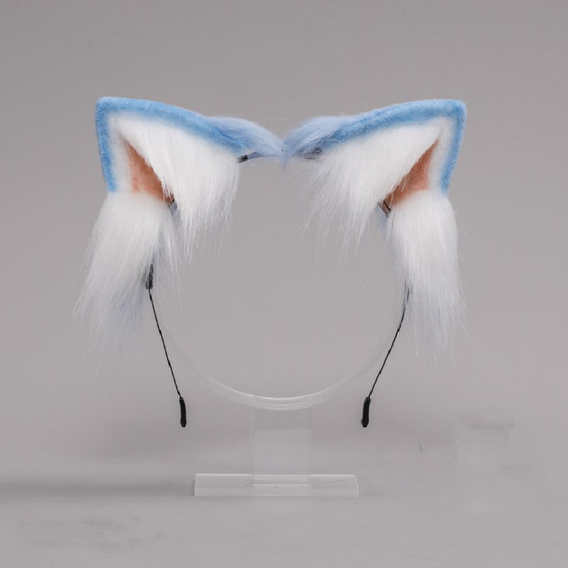 Y2K Kawaii Cat Ear Headband - Handmade Furry Ears