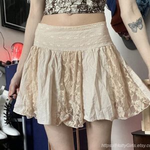 Y2K Kawaii Lolita Style Mini Skirt