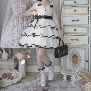 Y2K Kawaii Suspender Lolita Dress