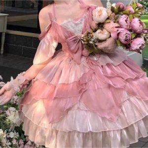 Y2K Little Flower Fairy Lolita Dress