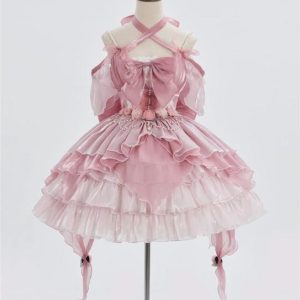 Y2K Little Flower Fairy Lolita Dress