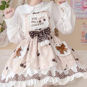 Y2K Lolita Dress - Cosplay Style with Fairy Aesthetic