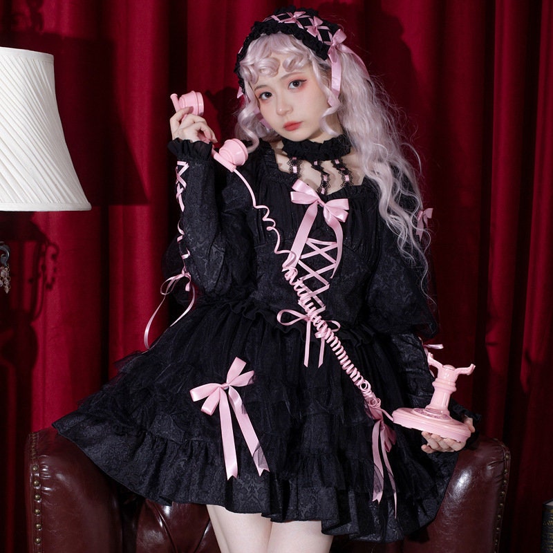 Y2K Lolita Gothic Princess Party Dress