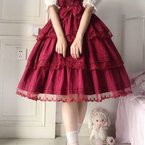 Y2K Lolita Party Dress for Women and Girls