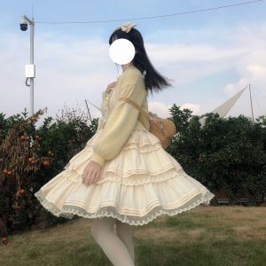 Y2K Lolita Party Dress for Women and Girls