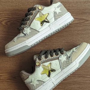 Y2K Longjing Kaalixto Sneakers - Star Platform Shoes