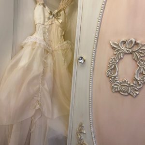 Y2K Off-white Princess Dress Pearlescent Lolita Fairy Prom Dress