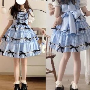 Y2K Princess Court Style Lolita Dress