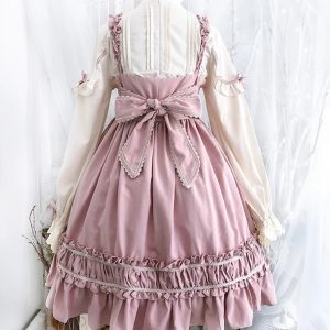 Y2K Princess Lolita Dress with Suspender Suit