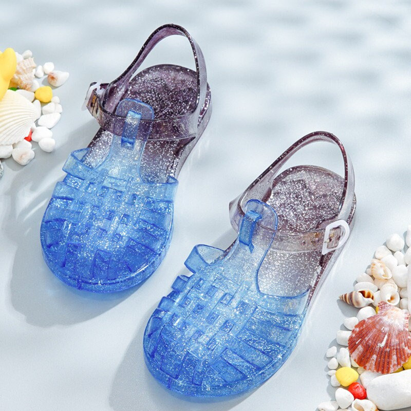 Y2K Princess Sandals - Soft Hollow Color Medusa Beach Shoes